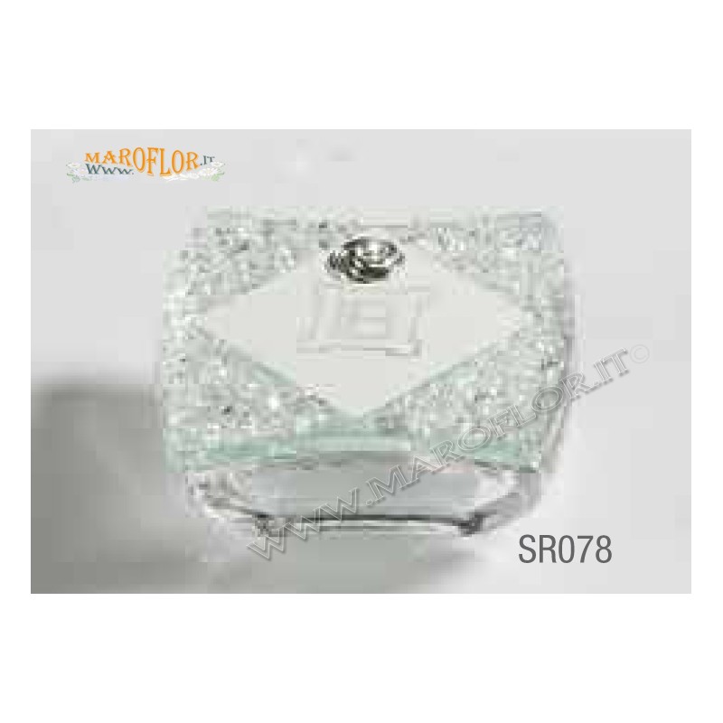 Bomboniera Laura Biagiotti SR078 PortaGioie 9,5cm linea Serena