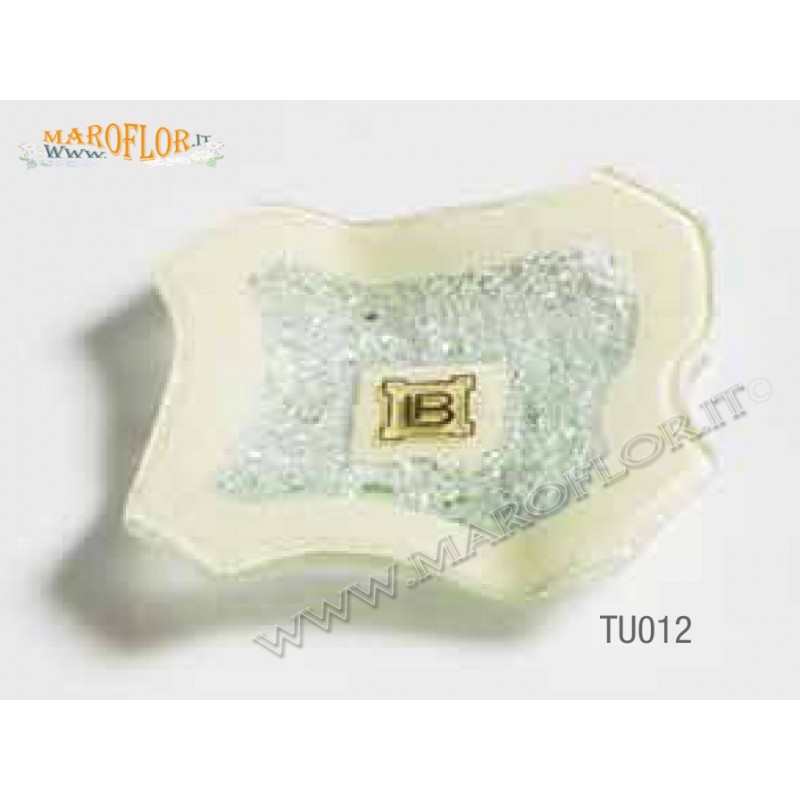 Bomboniera Laura Biagiotti TU012 Piattino 12,5cm linea Tullia