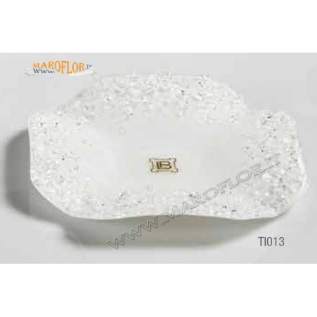 Bomboniera Laura Biagiotti TI013 Piatto Vassoio 20,5cm linea Tiberia