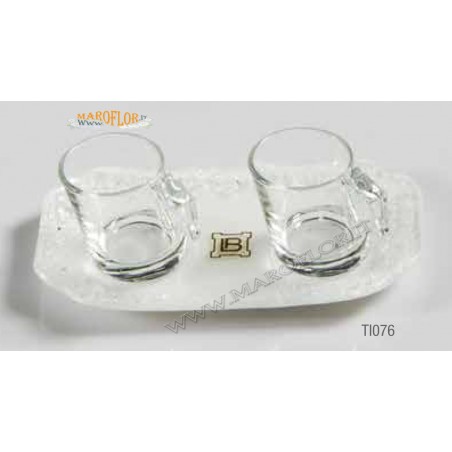 Bomboniera Laura Biagiotti TI076 Tete a Tete Tazze Caff? 20cm linea Tiberia