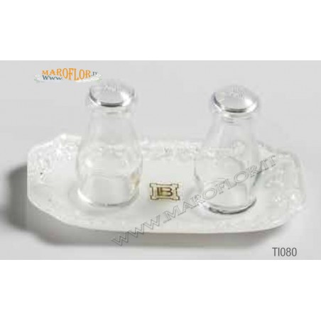 Bomboniera Laura Biagiotti TI080 Sale e Pepe 19.5cm linea Tiberia
