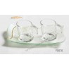 Bomboniera Laura Biagiotti FV076 Tete a Tete set due tazze caff? 20cm linea Flavia