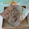 Piatto Vassoio in Vetro 15x15 con Strass e Astuccio in offerta Stock