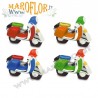 Outlet Stock Bomboniera Scooter Vespa 5cm colorate