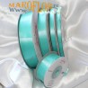 Nastro in Doppio Raso 3mm Tiffany 50 metri Bomboniere Confezioni Nozze Anniversari Comunione