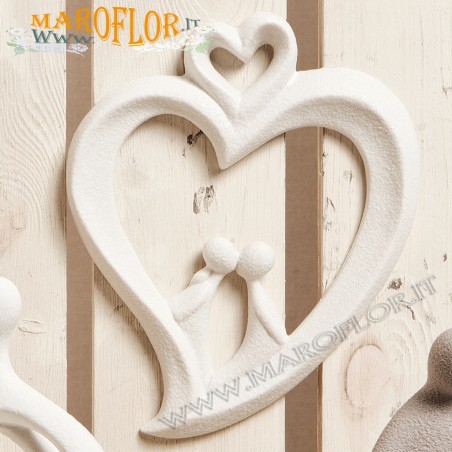 Bomboniere Claraluna 17408 Bacio Cuore linea Famiglie