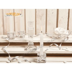 Bomboniere Claraluna 17575 Candeliere Linea Cristallo