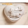 Bomboniere Claraluna 17326 Calamite Cuore Cuoricino con Cavallo linea Petite