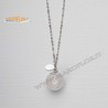 Collana Chiama Angeli Mendozzi Bianca in rame rodiato Bola Messicana con Xilofono