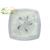BOMBONIERE CLARALUNA 7307 PIATTO CON DECORO GLICINE
