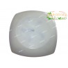 BOMBONIERE CLARALUNA 7307 PIATTO CON DECORO GLICINE