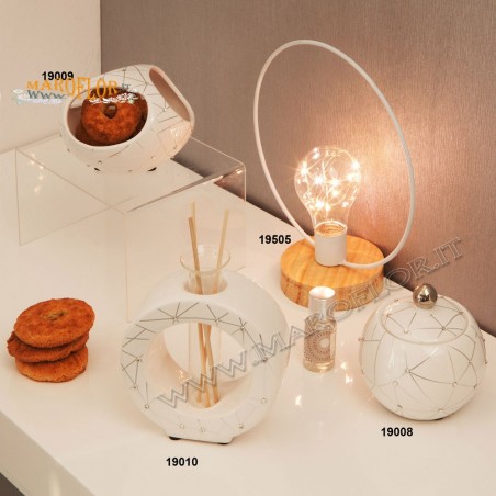 Bomboniera Claraluna 19010 Diffusore in Porcellana con Kit Essenza