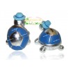 Salvadanaio Tartaruga Smaltata Azzurra in Resina 12cm 2 assortiti