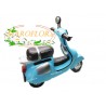 Salvadanaio Vespa Scooter in Resina VERDE 15cm