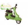 Salvadanaio Vespa Scooter in Resina VERDE 15cm