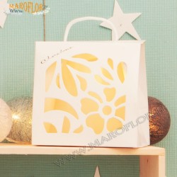 Bomboniera Claraluna 19361 Diffusore Comunione Gesso Shopper Led