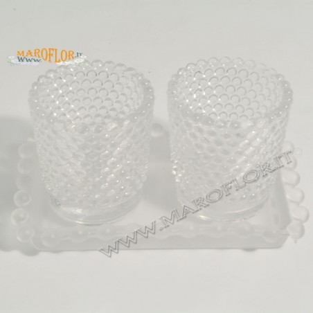 Bomboniera Claraluna 19562 Set Bicchierino Tazzina
