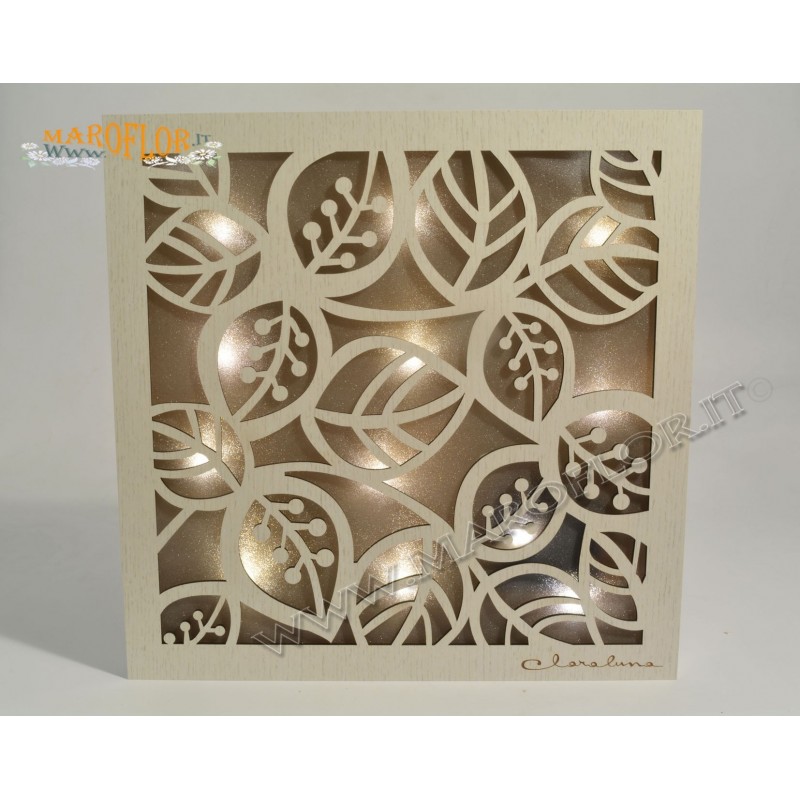 Bomboniera Claraluna 19656 Pannello Quadretto Led