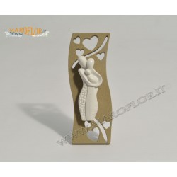 Bomboniera Claraluna 19661 19662 Icona 10 o 15cm con Sacra Famiglia o Angelo o Coppia