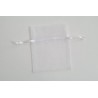 Sacchetto PortaConfetti x Bomboniere 8x9cm colore Bianco