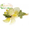 Fiore Farfalla Giallo in Organza Portaconfetti Bomboniere Segnaposto Ringraziamenti