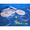 Nastro in Organza Bianco 6 mm x 50 metri Bomboniere