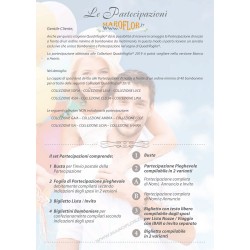 Bomboniere Quadrifoglio Partecipazioni solidali 2019