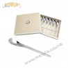 Stock Bomboniere Cucchiaini Acciaio da The 14cm 6pz Outlet Sposi