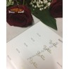 5 Bigliettini Bomboniere Cuore Sposi Nozze prefustellati x Matrimoni e x Sposi