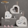 Bomboniera Claraluna 20092 Cuore Diffusore e Led 11cm con kit essenza
