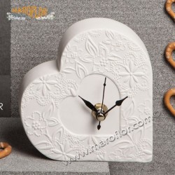 Bomboniera Claraluna 20095 Cuore Orologio 12cm