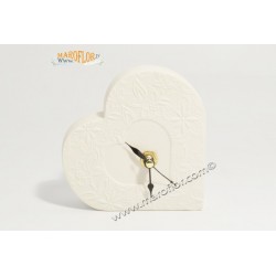 Bomboniera Claraluna 20095 Cuore Orologio 12cm