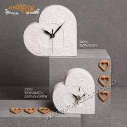 Bomboniera Claraluna 20096 Cuore Orologio 16cm