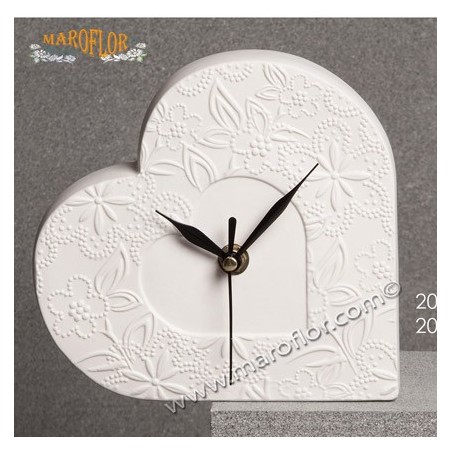 Bomboniera Claraluna 20096 Cuore Orologio 16cm