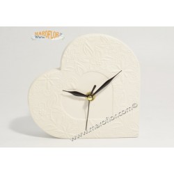 Bomboniera Claraluna 20096 Cuore Orologio 16cm