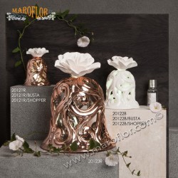 Bomboniera Claraluna 20121R Diffusore Campanella Led oro rosa