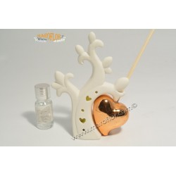 Bomboniera Claraluna 20161R Diffusore Albero Cuore