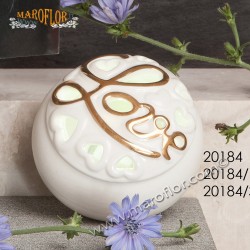 Bomboniera Claraluna 20184 Scatolina Sfera cuori Love con Led