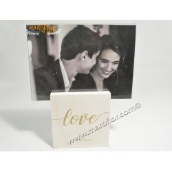 Bomboniera Claraluna 20185 PortaFoto Love