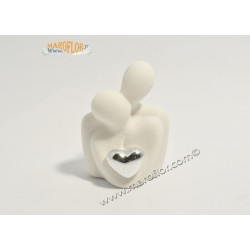 Bomboniera Claraluna 20204 Coppia Busto cuore