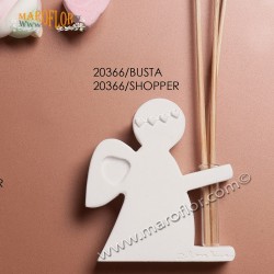 Bomboniera Claraluna CL20366 Diffusore Angelo in Gesso