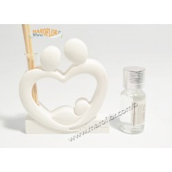 Bomboniera Claraluna CL20369 Diffusore Sacra Famiglia Gesso