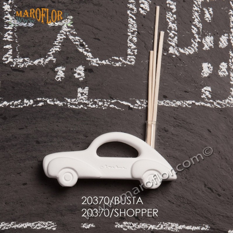 Bomboniera Claraluna CL20370 Diffusore Auto in Gesso con essenza