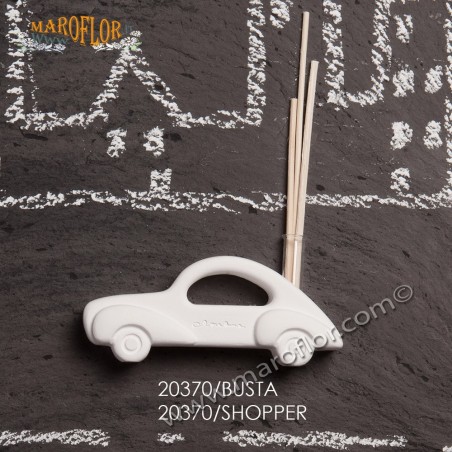 Bomboniera Claraluna CL20370 Diffusore Auto in Gesso con essenza