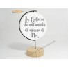 Bomboniera Claraluna CL20503 Specchio Tavolo 24cm con dedica sulla Bellezza