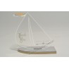 Bomboniera Claraluna CL20511P Icona Barca 10cm Personalizzabile