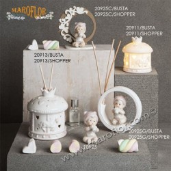 Bomboniera Claraluna CL20925G diffusore Bebe rosa