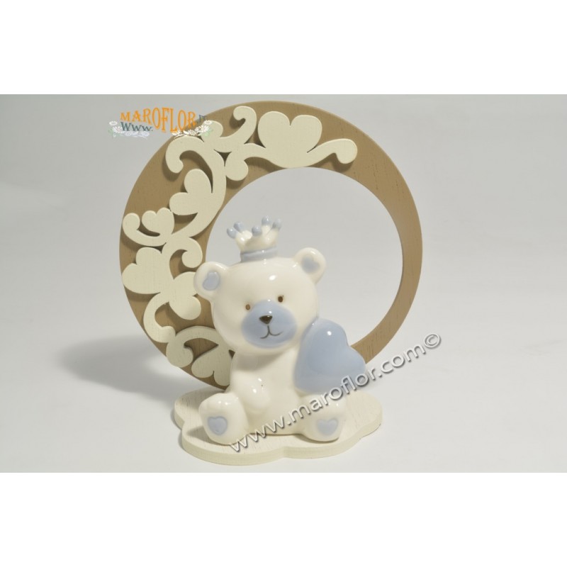 Bomboniera Claraluna CL20922C Orsetto azzurro
