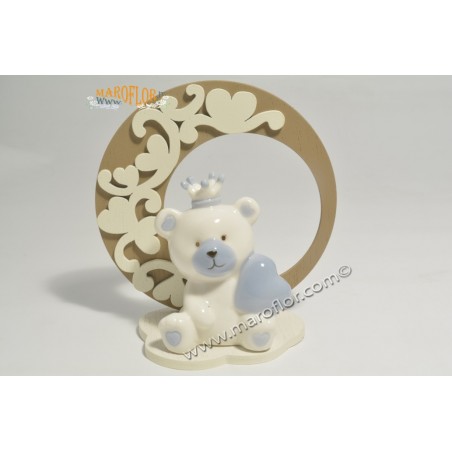 Bomboniera Claraluna CL20922C Orsetto azzurro