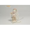 Bomboniera Claraluna CL20956F Indiano con supporto Farfalla 10cm